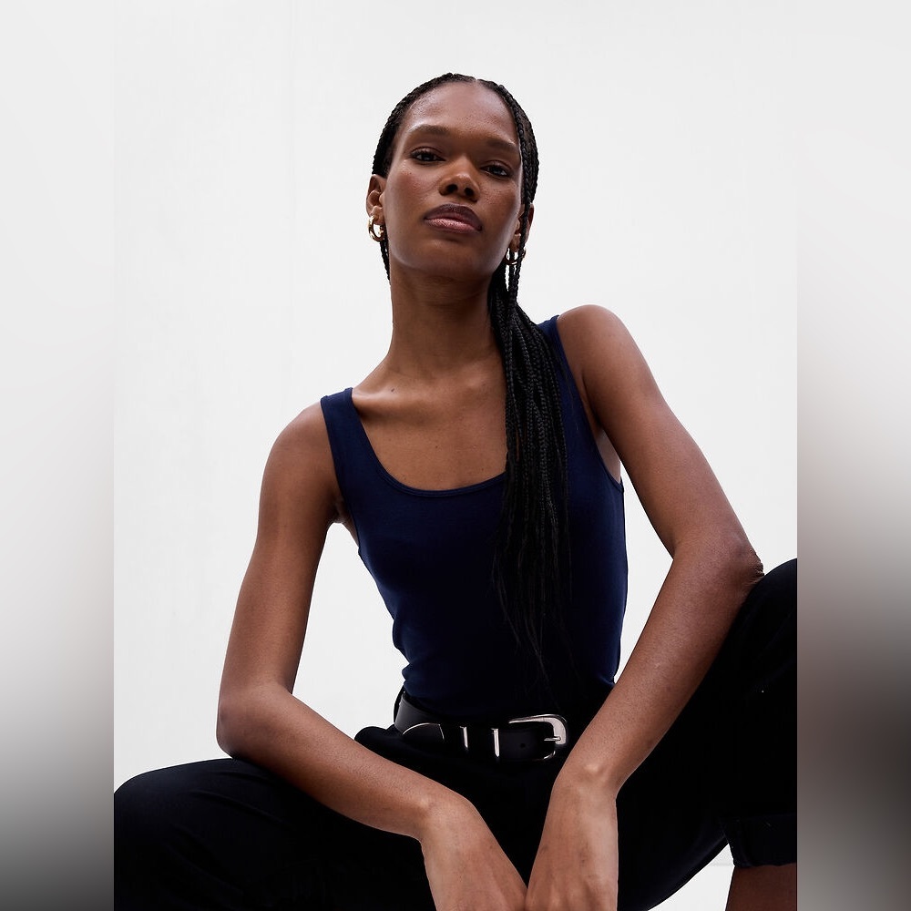 Gap Navy Modern Tank Top